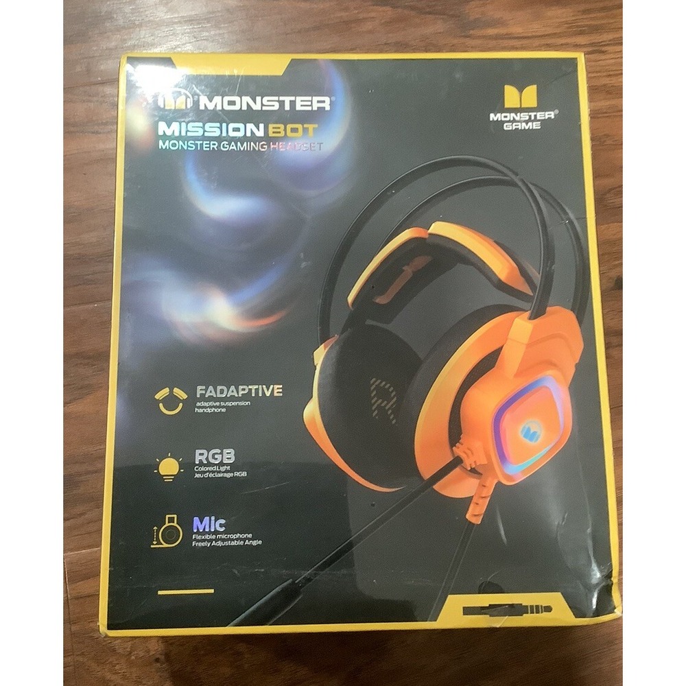 Monster Mission Bot Gaming Headset PC Gaming Headphones